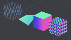Curve, Surface, B-Rep, Implicit modeling