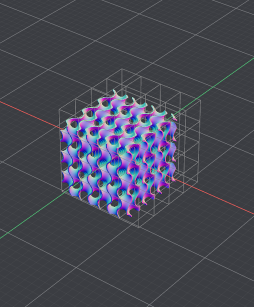 Implicit gyroid